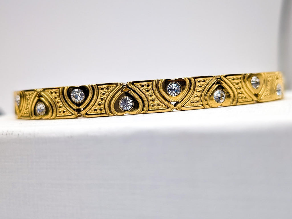 Bracelet jonc œil protecteur - Ecrelya Bijoux