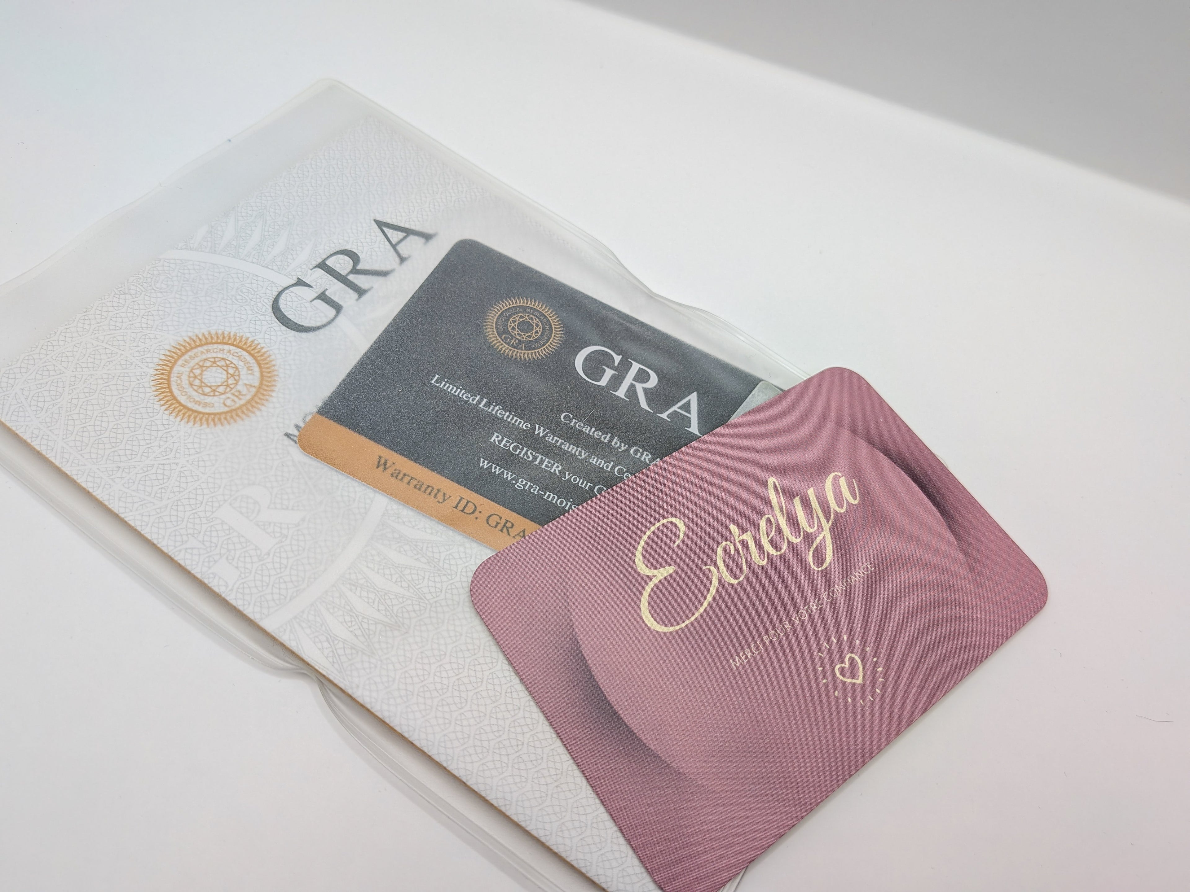 Collier Luna Moissanite - Ecrelya Bijoux