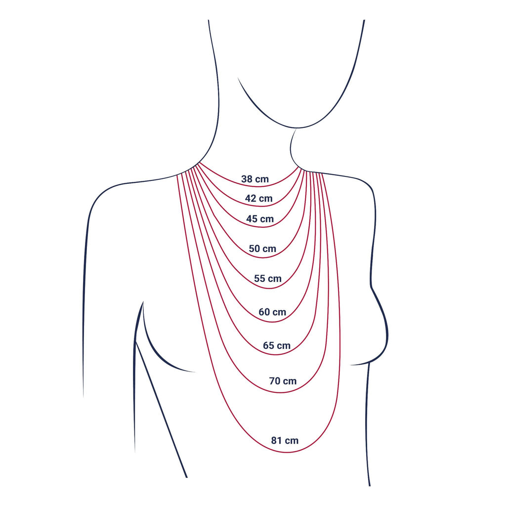 Collier en Tourmaline facettées multicolore - Ecrelya Bijoux
