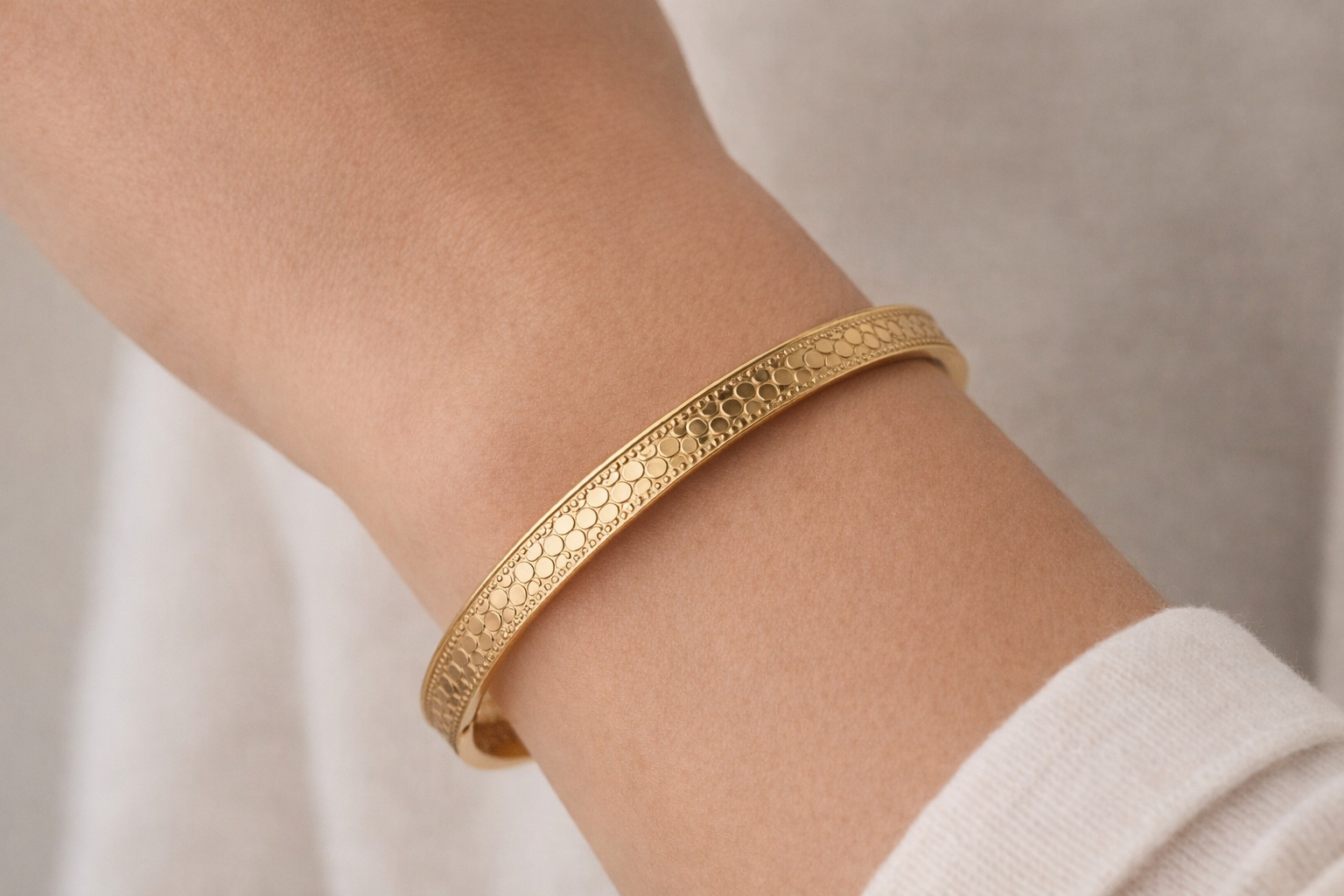 Bracelet Jonc vintage - Ecrelya Bijoux